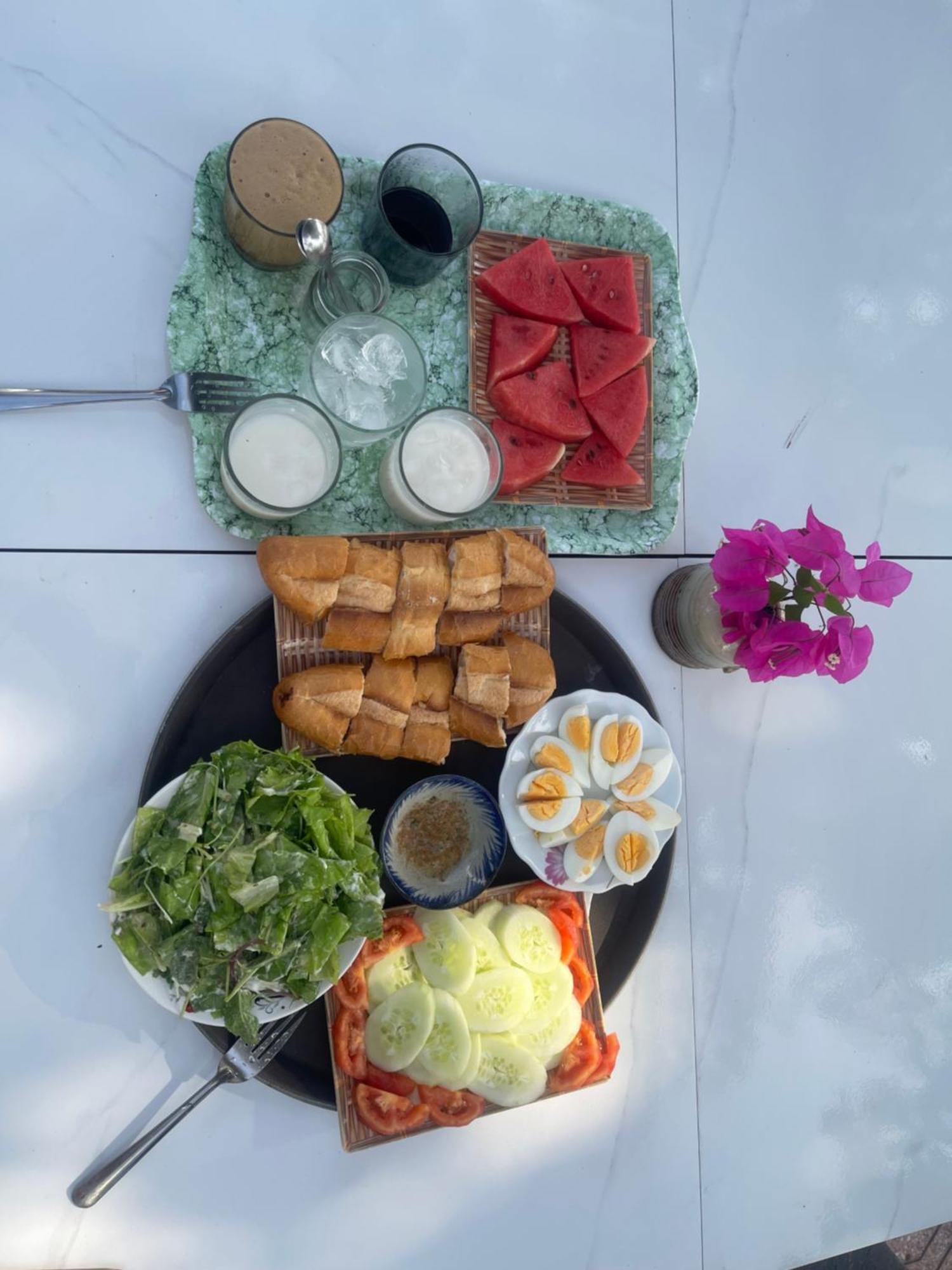 Moc Homestay- Near Bai Dai Beach Cam Lam ภายนอก รูปภาพ